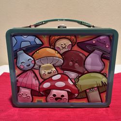 Aquarius Mushroom Metal Lunch Fun Box