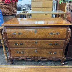 Vintage Bombe Chest of Drawers Dresser 