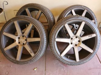 NICHE 5 LUG 22x10 RIMS & TIRES Bolt Pattern 5x120