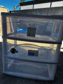 Plastic 3-drawer