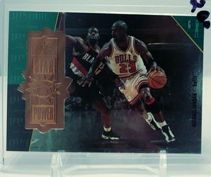 98-99 Michael Jordan Upper Deck SPX Finite Star Power 0184/5400 very rare Card #100 in Mint condition!