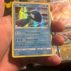 Pokemon Card: Kyogre Holo