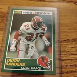  Deion Sanders Rookie Card