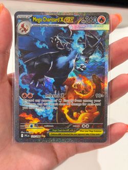 Mega Charizard Ex Phantasmal Flames Pokemon Card