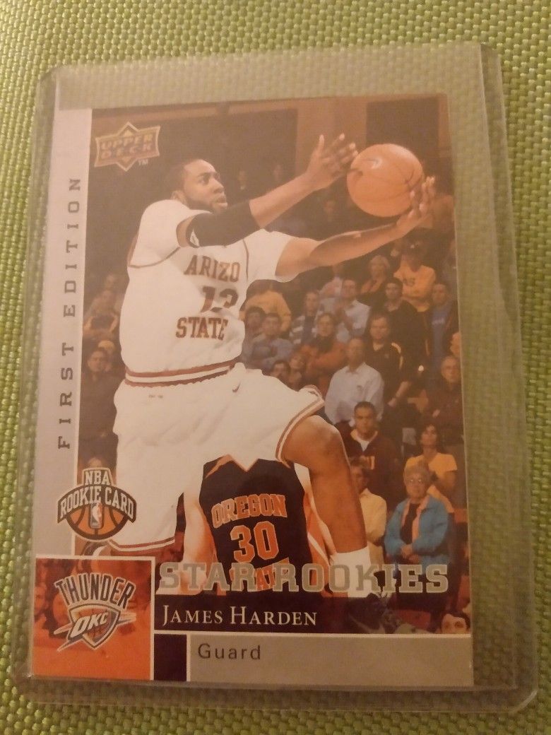 Kevin Durant, James Harden, Russell Westbrook Rookie Card Lot.