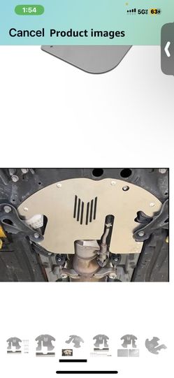 Catalytic Converter Protection Shield For Prius 2010 - 2015 With Installation