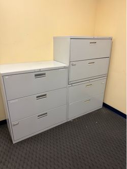 Large 4 drawer filing cabinet