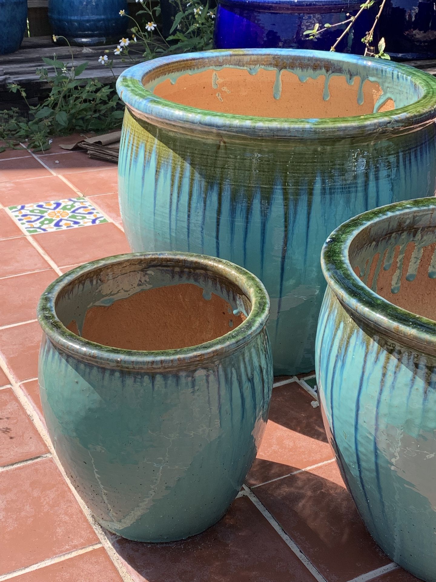 Glazed Ceramic Pots Sale !!! 