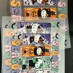 Halloween DTF Sheets 
