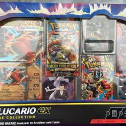 NEW Mega Lucario ex Figurine Collection