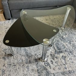 Copenhagen Modern Glass Coffee Table 