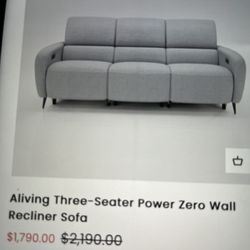 Recliner Sofa 