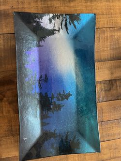 Glass Blown Dish / Plate