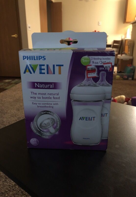 2 pack Avent Bottles New