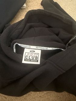 Pro Club Heavy Weight Hoodie 2XL Black