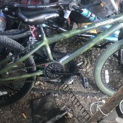 Incognito camouflage 20’ bike and a tempest pro
