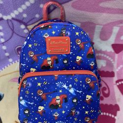 The Incredibles- Disney Parks Loungefly Backpack The Incredibles