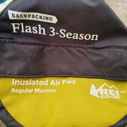 REI Flash 3‑Season Insulated Air Pad (Regular Mummy)