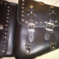 Leather Saddle Bags and Women's Chap's 