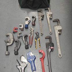 PIPE CUTTERS, WRENCH AND FERRULE BLASTER