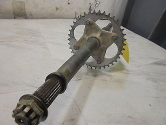Used TRX 450r rear axel, and sprocket hub for sale