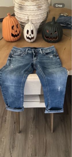 Silver Jeans Cropped Size 27