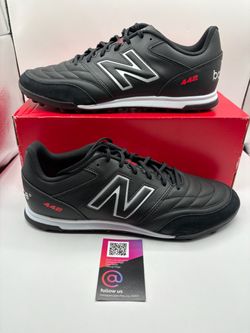 New Balance Turf TF Soccer Cleats Shoes Men Size 6.5, 7, 7.5, 8, 9, 9.5, 10 and 13.5 Wide 2E Black New!