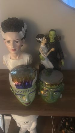 Frankenstein Halloween decor