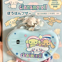 Toshiba Sanrio Cinnamoroll Alarm Buzzer | 80dB Personal Safety Alarm
