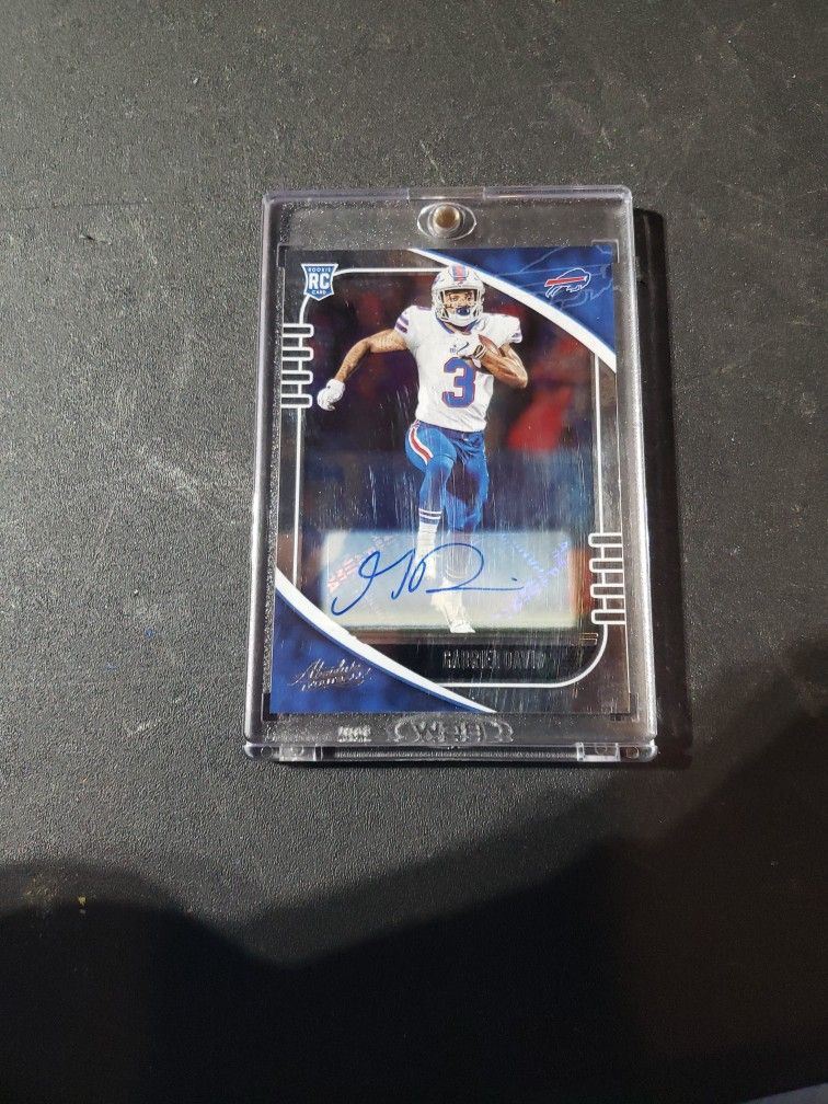 Gabriel Davis Rookie Autograph Card