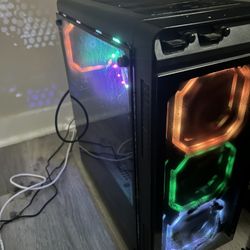 Gaming PC Setup – i7 / GTX 1650 / Dual Monitors + Gaming Gear