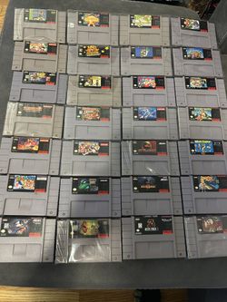 Super Nintendo Games