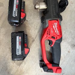 Milwaukee Hole Hawg With 2 6.0 Battery’s 