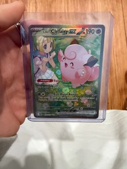 Lillies clefairy pokemon card