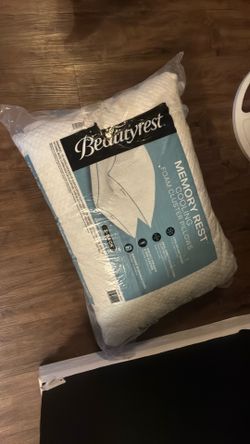 Beauty rest foam cluster pillows
