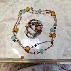 Necklace and Bracelet 