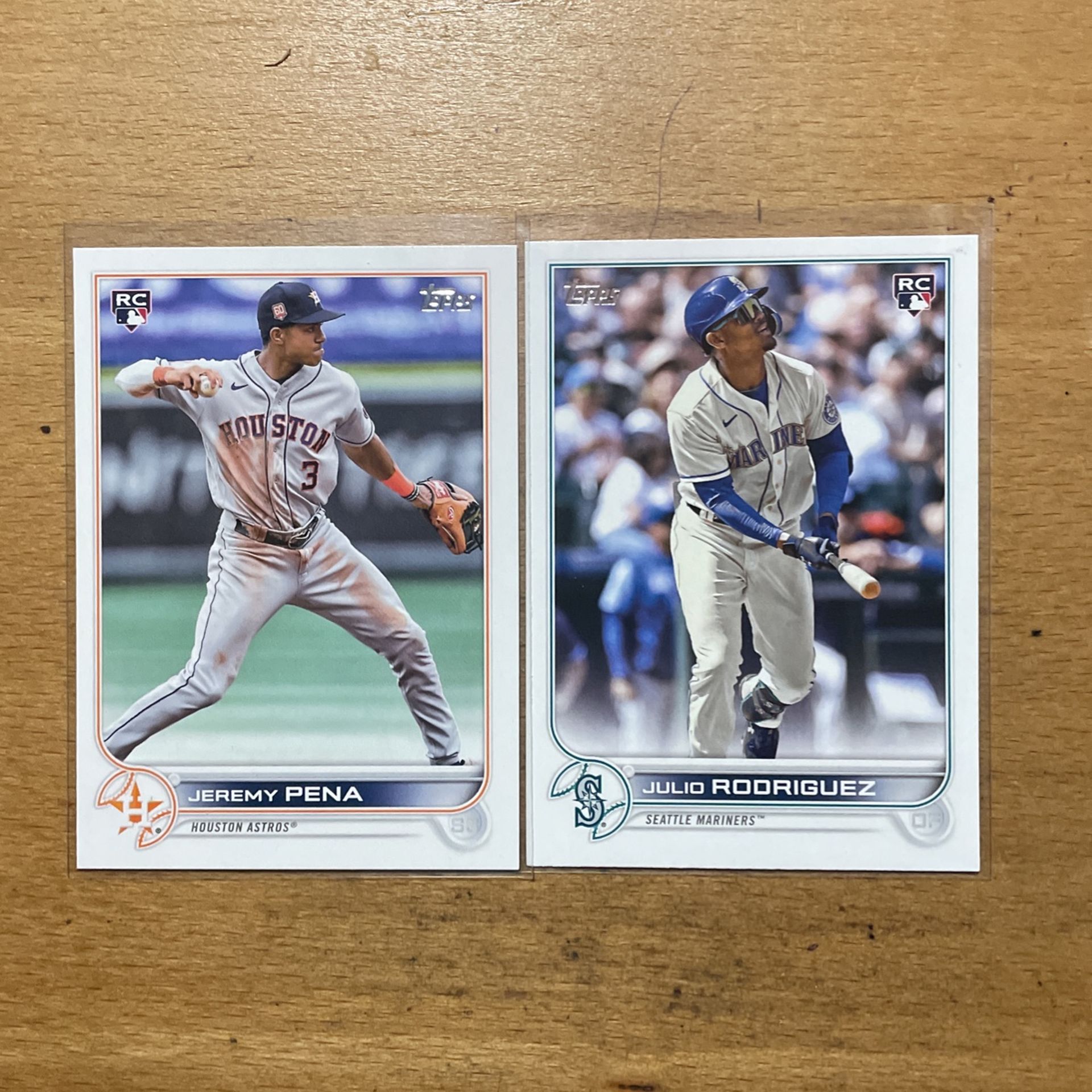 2022 TOPPS UPDATE RODRIQUEZ /PENA ROOKIE CARDS
