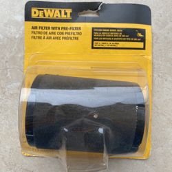DeWalt Air Filter with Pre-Filter 