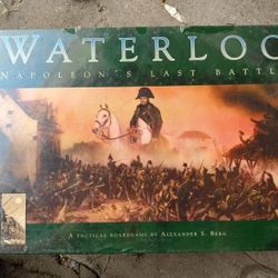 Waterloo Napoleons Last Battle Board Game