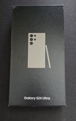 Samsung Galaxy S24 Ultra Empty Box