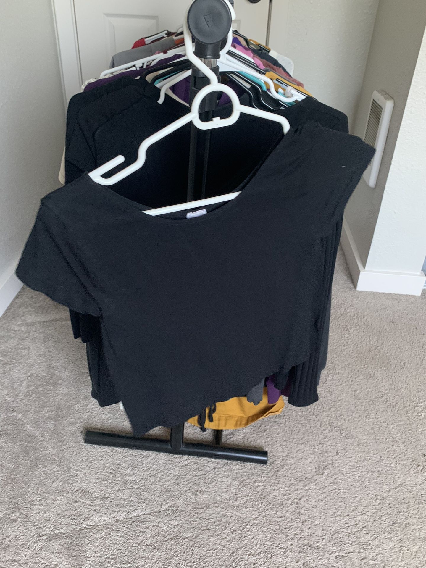 Black Crop Top - Women’s Size Small