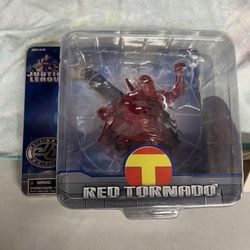 2006 SDCC Justice League Paperweight Red Tornado Limited To 96