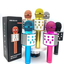 KARAOKE WIRELESS BLUETOOTH  MICROPHONE 