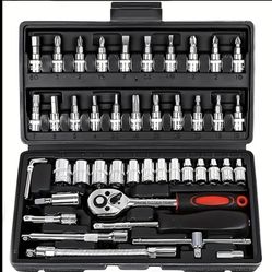 46 Pieces Mechanical Tool Set