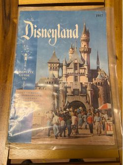 Original Disneyland Guide book 1957