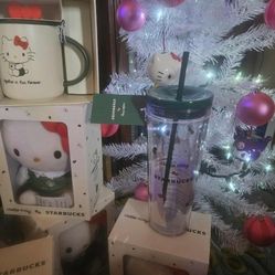 Hello Kitty Starbucks Collection New ❤️ Message Me For Prices 