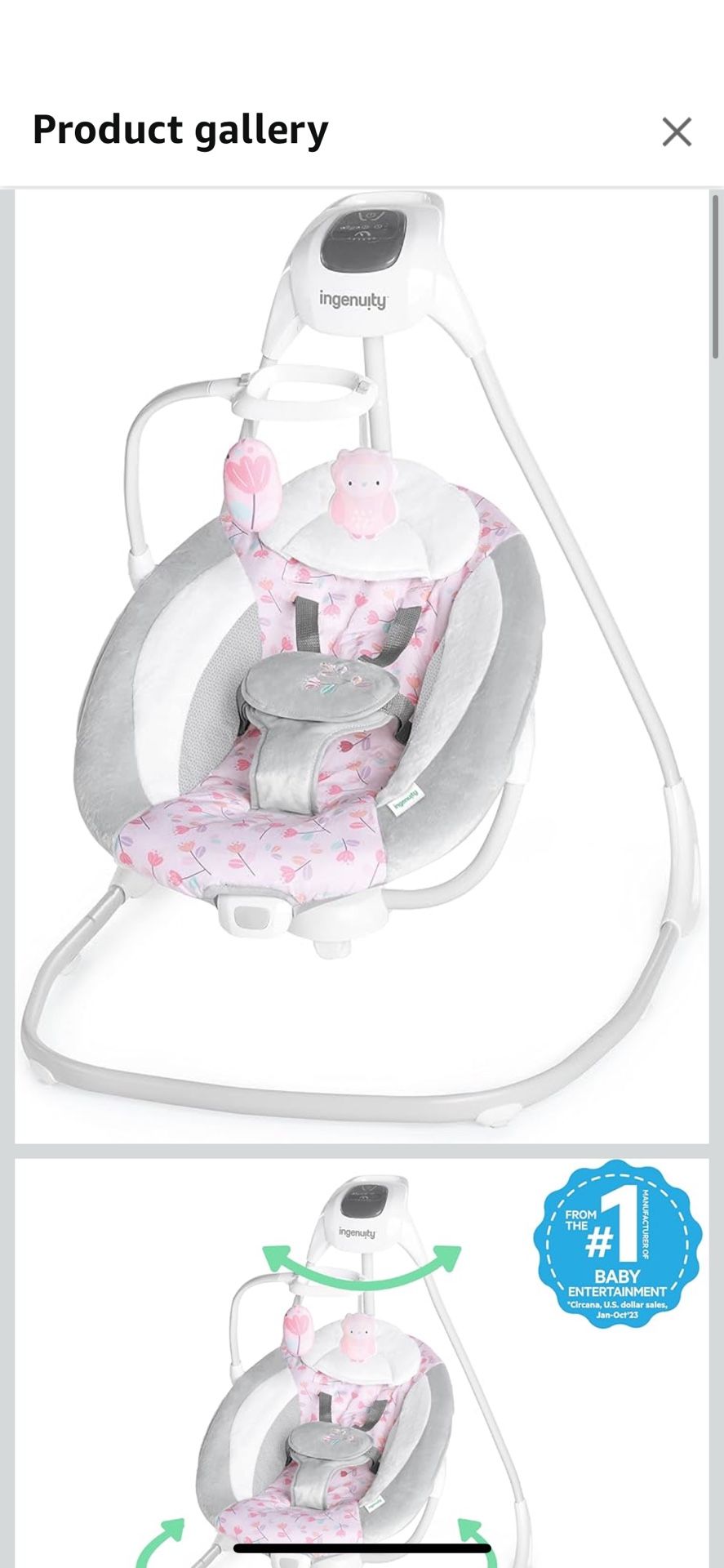 Brand New Baby Swing