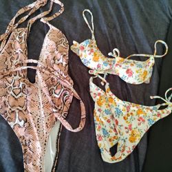 2 Swimsuits NEW