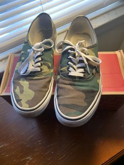 Woodland Camo Vans