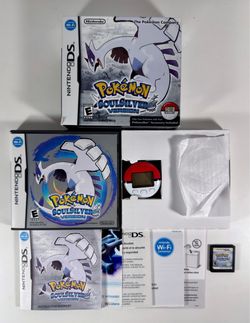 Pokémon SoulSilver AUTHENTIC CIB Big Box w/ Pokewalker, manuals, inserts, box